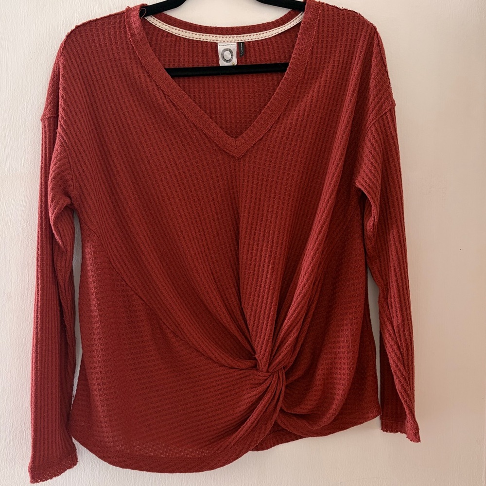 Anthropologie Long Sleeve Relaxed Top Small